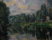 Paul Cezanne Bridge at Cereteil oil